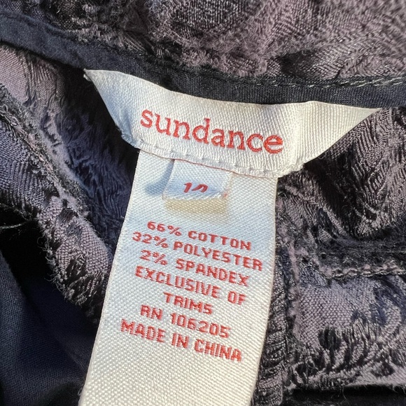 Sundance Women Beautiful Pants- 14 - Picture 9 of 9